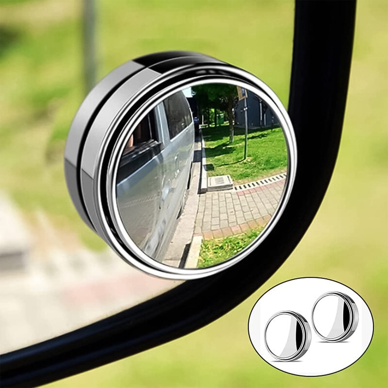 WideSight HD car blind spot mirror