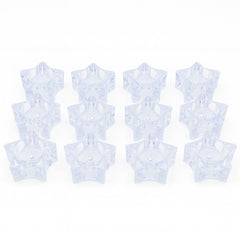 Set of 12 LED Crystal-Effect Flameless Smokeless Candles