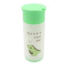 Outdoor Sport Glass water bottle 350ml leak proof BPA-free for travel cold and hot water glass water bottle with daily water intake for gym and children, Home, Travel, Office Use (350ml)