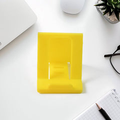 Triangular Plastic Mobile Phone Stand Folded