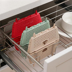 VentiStore storage basket with holes and folding design