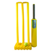 Kids' complete cricket kit with bat, ball & stumps