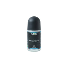 AOE Roll-On Deodorant Blue Bottle Side View