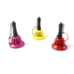 'Ring for Wine' bell with black handle