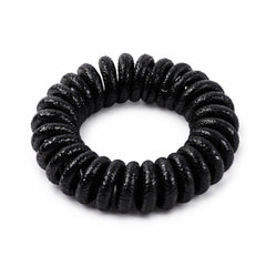 Soft Stretchable Telephone Wire Style Hair Bands Set (1 Pc)