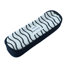 Compact pencil pouch for school and office use