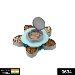 Modern candy box with smart petal-shaped design