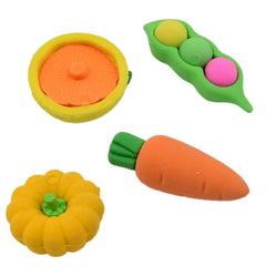 3 Pc Set Eraser from Colorful Mix Design collection