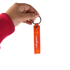 Bhakti Charm Detail on Jai Shree Ram Keychain
