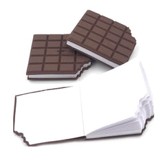 Multiple chocolate shaped pocket diaries arranged
