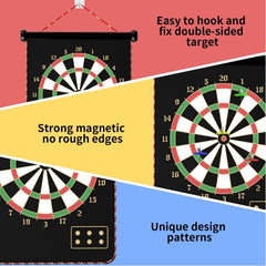 Magnetic Darts Sticking on the Dart Board