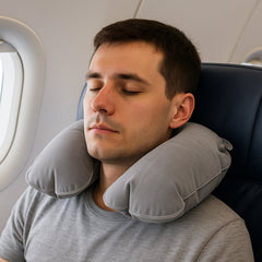 Compact Inflatable Travel Pillow