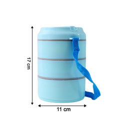 Compact Tiffin Box with strap