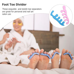 SereniToe soft toe stretchers for pedicures
