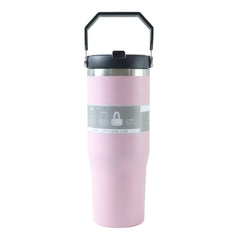 Travel mug with insulated design and handle