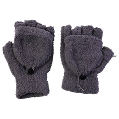 Fingerless warm gloves for men and women