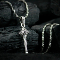 Silver Chain with Lord Hanuman Pendant