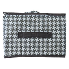 Sturdy fabric storage box with side handle