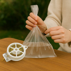 30m multipurpose twist tie roll with built-in cutter