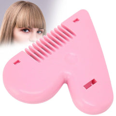 Heart shape baby hair scissors close-up view