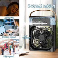 Removable water tank cover of portable air conditioner fan
