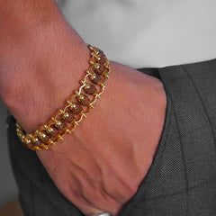 Rudraksha Bracelet detailed view