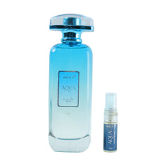 Next Premium Aqua Eau De Perfume side angle bottle