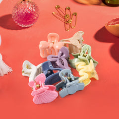Assorted butterfly hair claw clips in bright colours