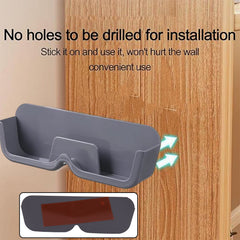 Wall mount sunglasses storage organizer