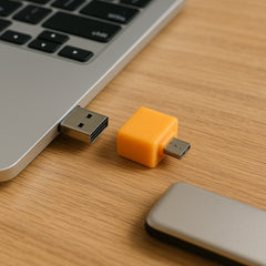 Micro USB OTG Adapter - (1 Pc / Mix Color)