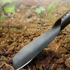 Smooth Wooden Handle of Gardening Trowel