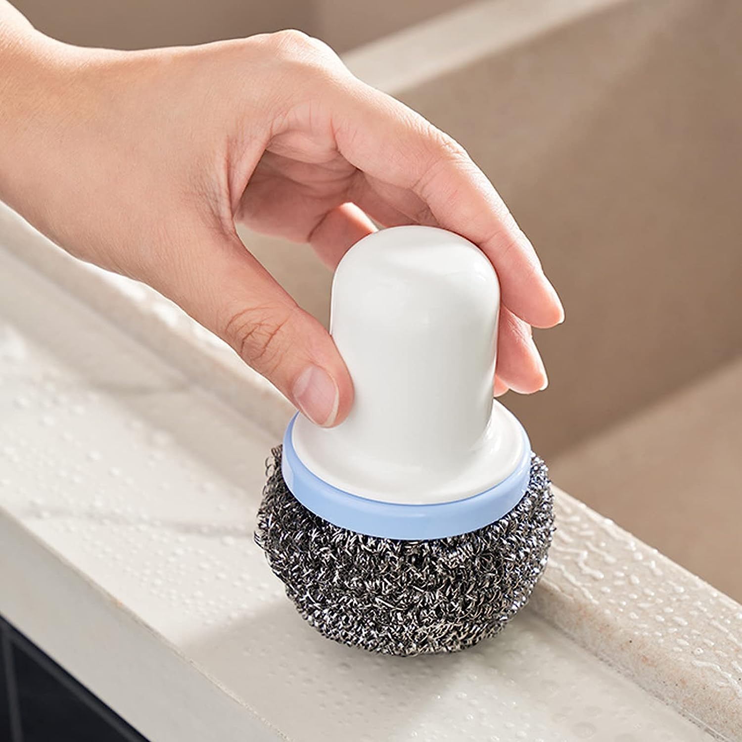 Pro Clean multifunctional palm dish brush