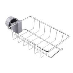 Sink guard organizer showing clip attachment