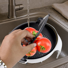 Components of the 9-in-1 vegetable chopper set