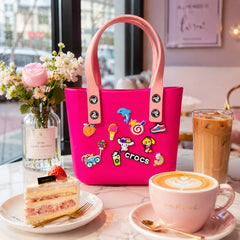 Stylish crocs style tote bag