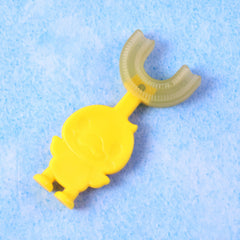 Soft silicone bristle brush for kids
