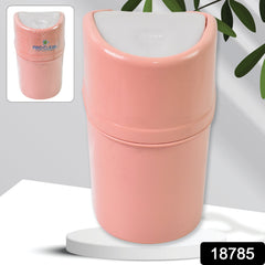 Mini Plastic Dustbin with Swing Lid