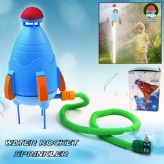 AquaBlast rocket water sprinkler in garden
