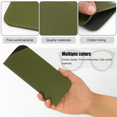 Slim PU Leather Glasses Sleeve - (1 Pc)