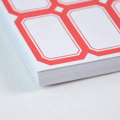 Plan a Label showing writable blank label sheets