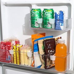 Stackable storage baskets for kitchen and fridge