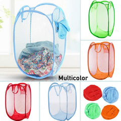 Foldable multipurpose storage basket