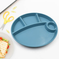 Dishwasher, microwave, and freezer safe kids plate