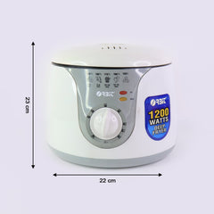 Orbit Deep Fryer showing removable frying basket