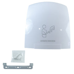 High speed hand dryer installed on washroom wall
