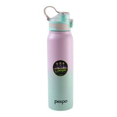 Sports water bottle with carry handle