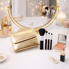 Eye makeup brush from 4 in 1 brush set