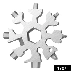Snowflake multi-tool showing various wrench sizes