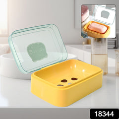 Leakproof soap holder for bathroom and outdoor use