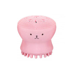 Facial massager with octopus design made of silicone for effective skincare.